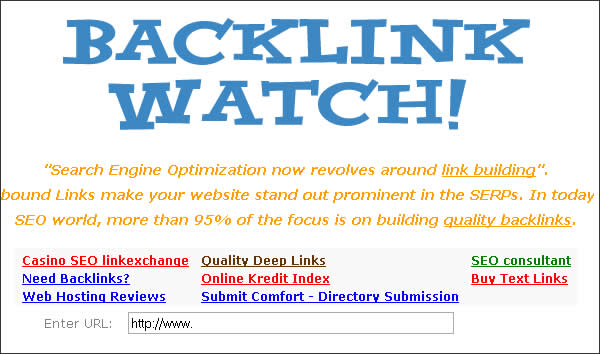 backlinkwatch