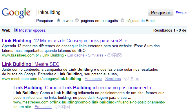 linkbuilding-google