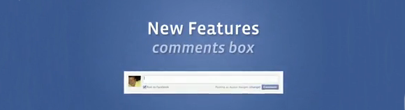 Novo sistema de comentários do Facebook!