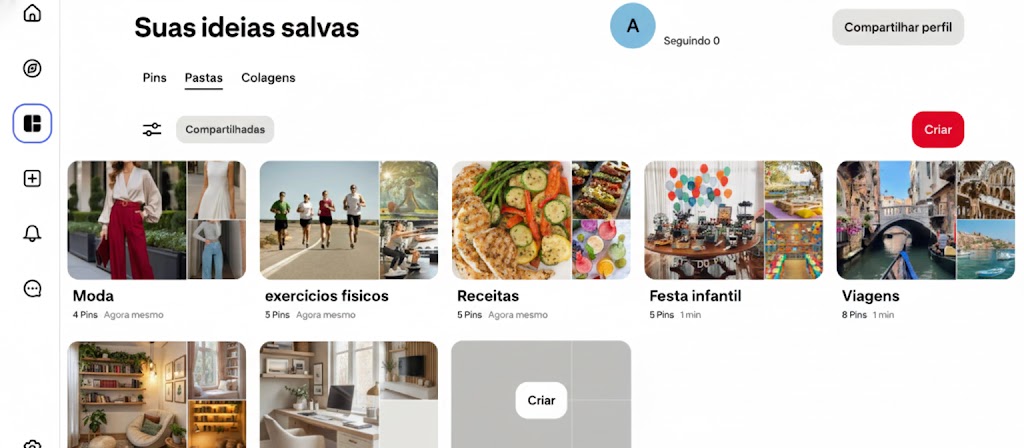 Você Conhece o Pinterest? Boards