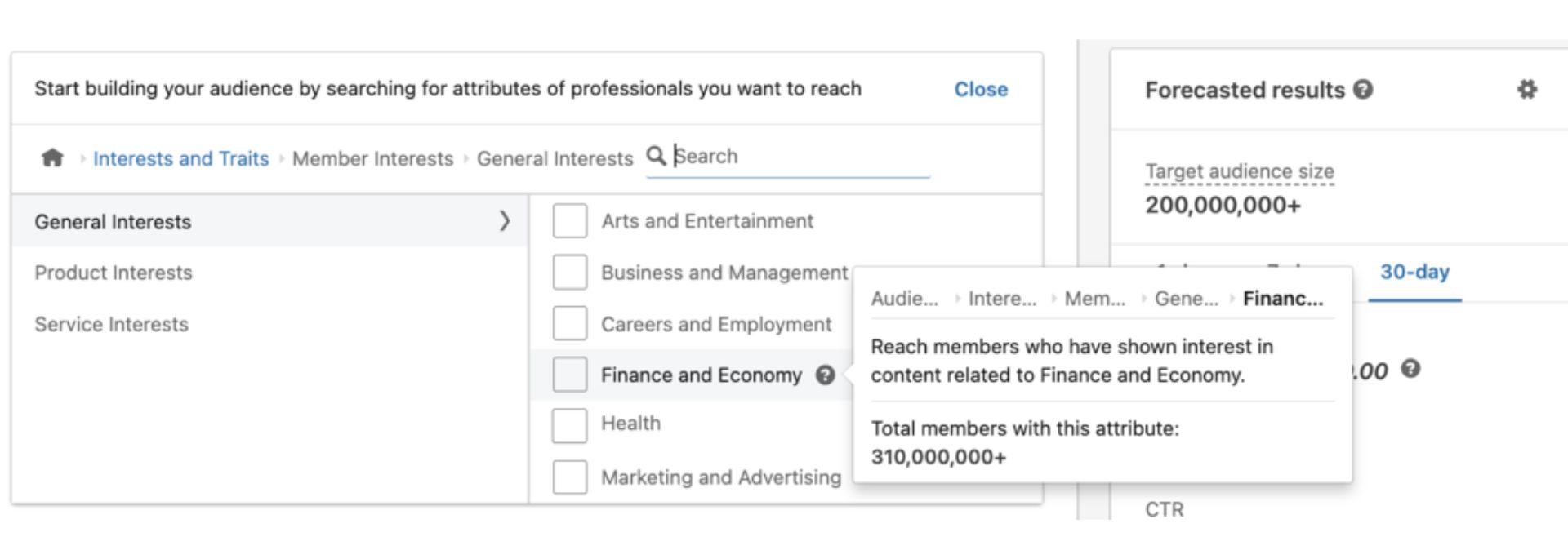 segmentacao-por-interesse-linkedin-ads-geral Novo conjunto de qualificadores para a segmentação de público