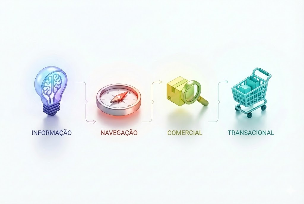 Como Aparecer na Primeira Página do Google: Tipos de Intenção de Busca