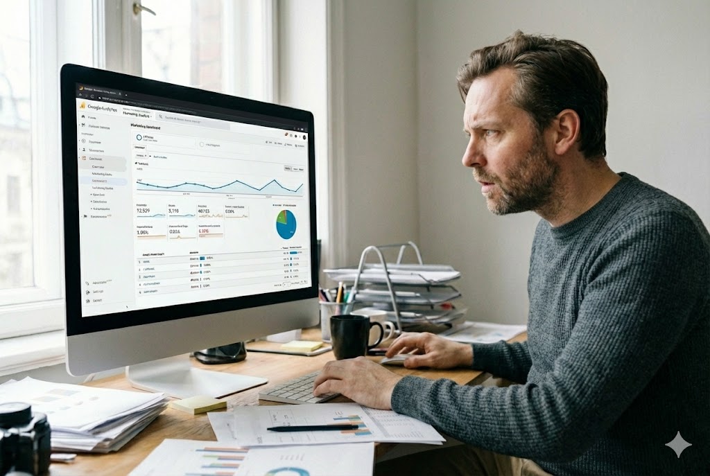 Como Criar Dashboards de Acessos e Visitantes No Seu Site: A Diferença Entre Ter Dados e Saber Interpretá-los