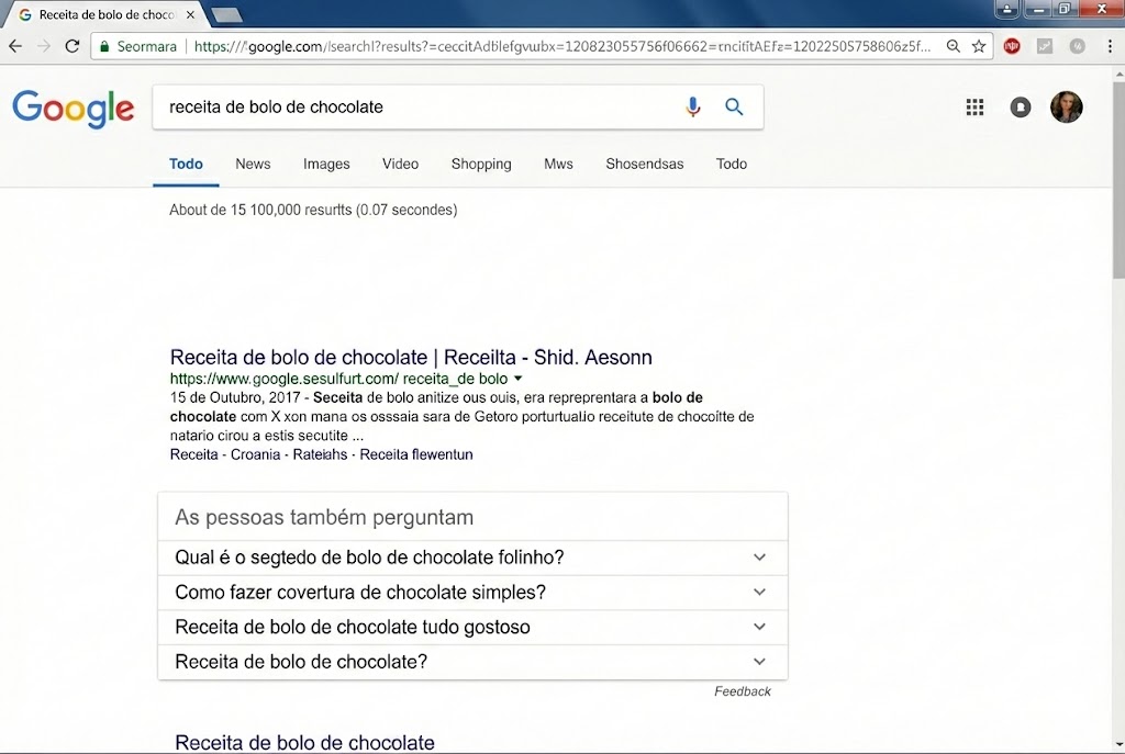 SERP do Google Ao Longo Dos Anos: People Also Asked