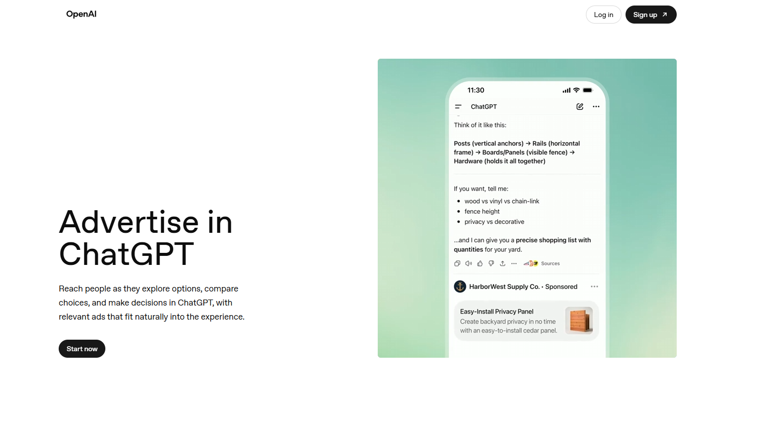 OpenAI Ads