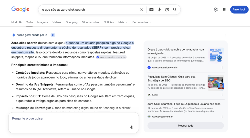 Investir em SEO Ainda Faz Sentido? Zero Click Search