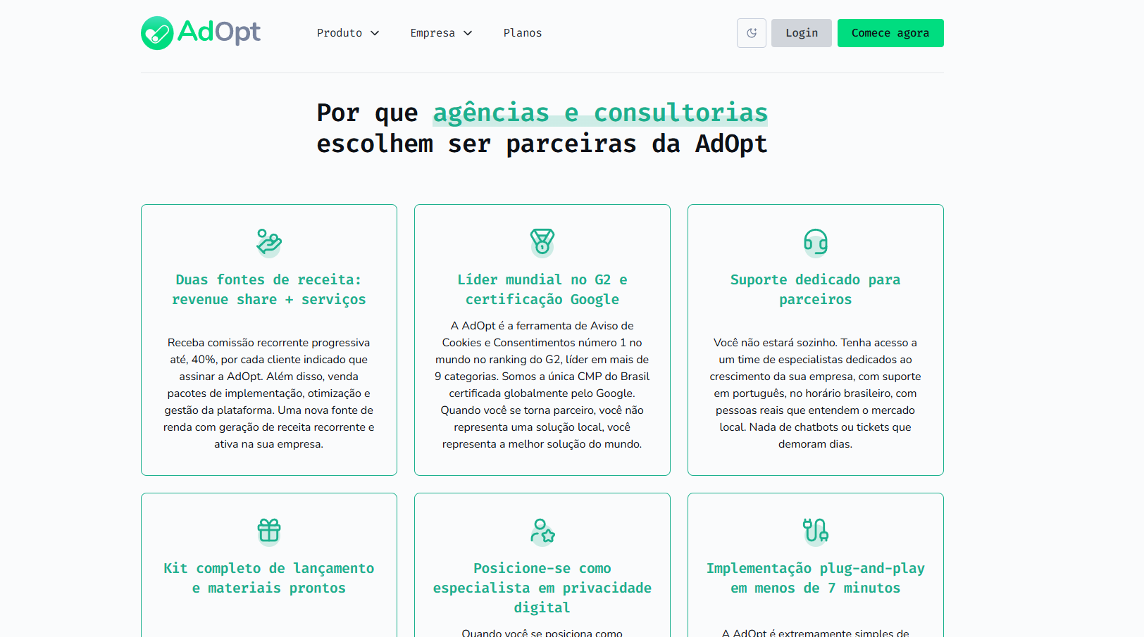 Programa de Parcerias Adopt